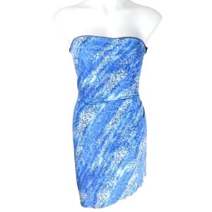 Bebe Y2K Asymmetrical Mini Dress